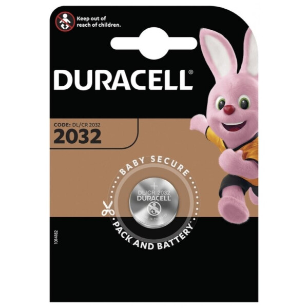 

Батарейка Duracell CR 2032 / DL 2032 * 1 (5000394023369 / 5007658)
