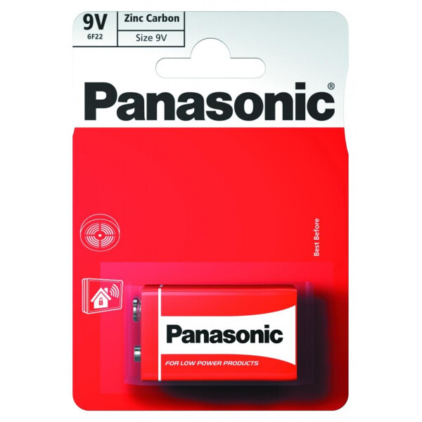 

Батарейка PANASONIC Крона Special 6F22 * 1 (6F22REL/1BP)