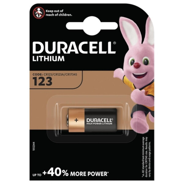 

Батарейка Duracell CR 123 / DL 123 * 1 (5000394123106 / 5000784)