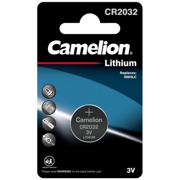 

Батарейка CR 2032 Lithium * 1 Camelion (CR2032-BP1)