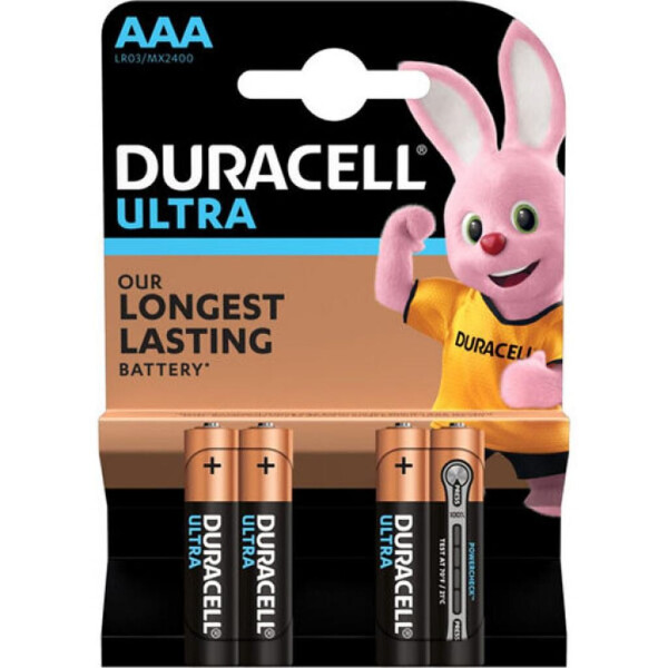 

Батарейка Duracell Ultra AAA LR03 * 4 (5004806)