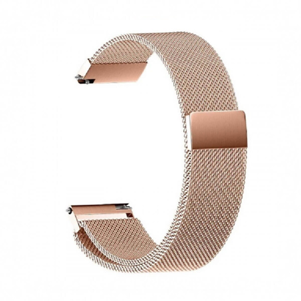 

Металлический браслет для GARMIN Universal 20 Milanese Loop Metal Braselet Rose Gold