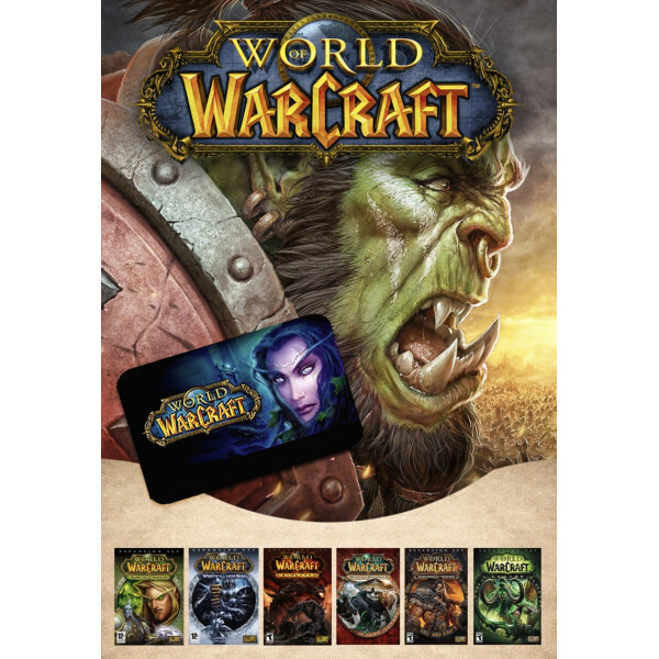 

Подписка | Тайм карта Blizzard World of Warcraft на 30 дней