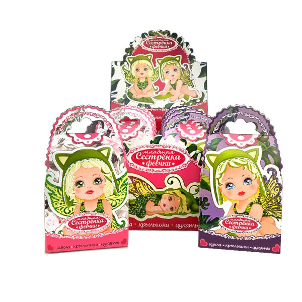 

Свитбокс Младшая Сестренка Феечки 3 Свитбокс Мармелад с игрушкой Sweet box