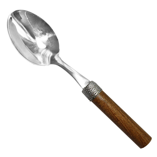 

Ложка mazhura wood walnut десертные 17 металический mz462218