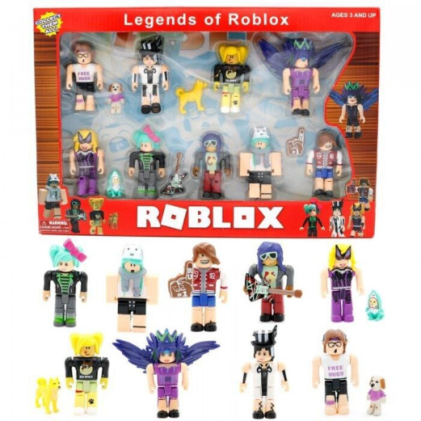 

Роблокс Набор из 9 фигурок и аксессуары Roblox Legends of Roblox