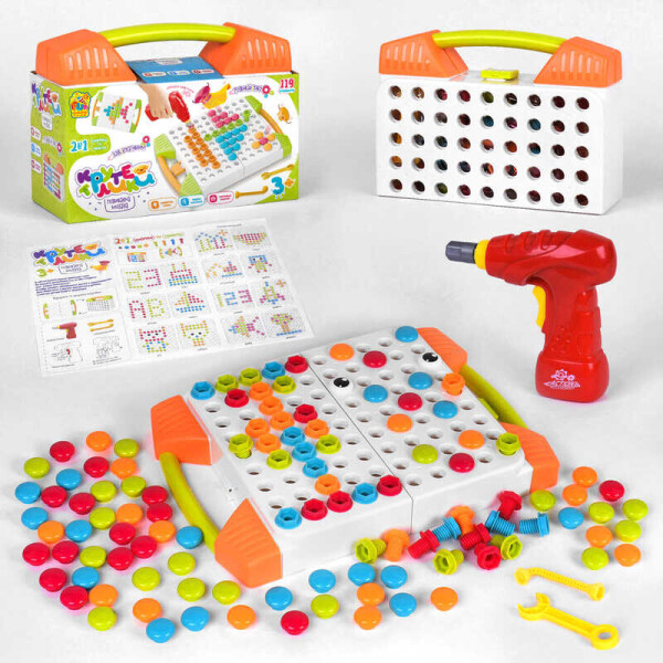 

Мозайка 83336 (10/2) 119 деталей FUN GAME