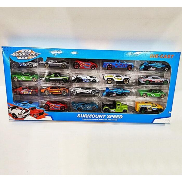 

Набор машинок металлических. Hot Wheels 20 моделей машинок Хот вилс в коробке 324-88