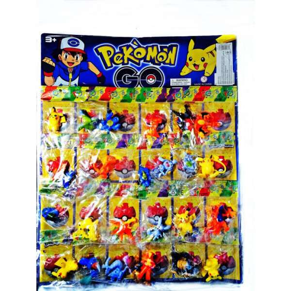 

Набор героев Pokemon Go/ Покемоны на блистере микс 24 шт