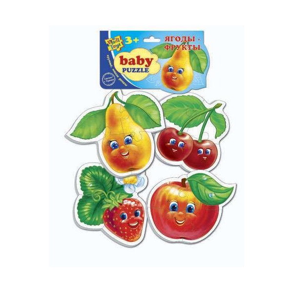 

Мягкие Беби пазлы "Фрукты" - ИЛ - 208 - VT 1106-04 (50) "Vladi Toys"