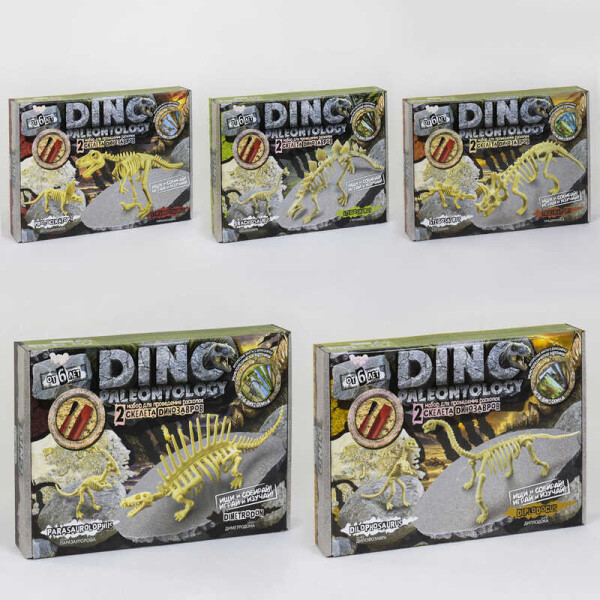 

Набор для проведения раскопок "DINO PALEONTOLOGY" (5) 5 видов, "ДАНКО ТОЙС"