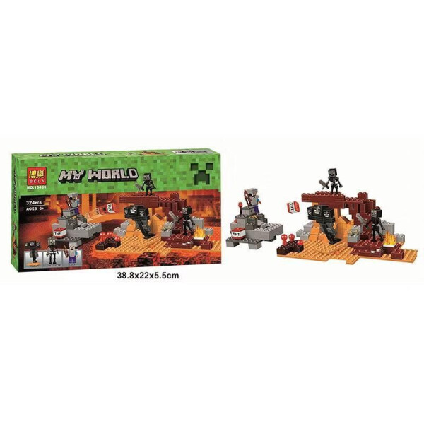 

Конструктор Bela 10469 Иссушитель Lego Майнкрафт, Minecraft, 324 деталей