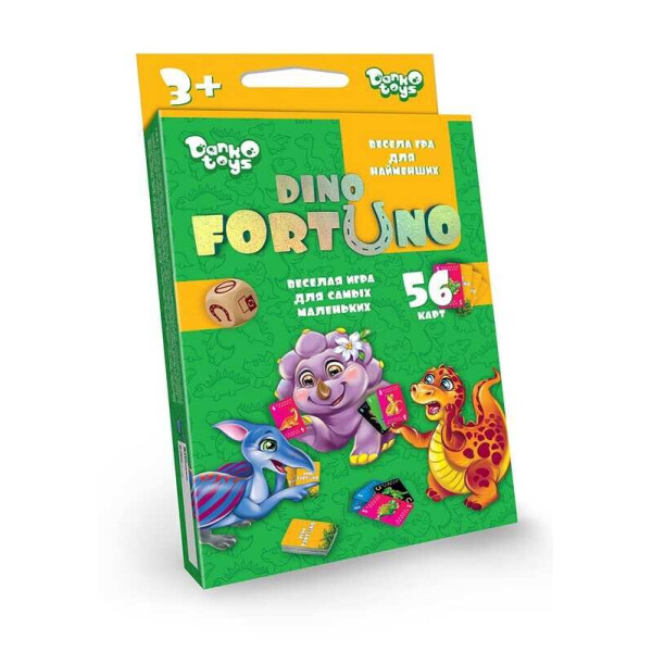 

Развивающая настольная игра "Dino Fortunos" UF-05-01 (32) ДАНКО ТОЙС