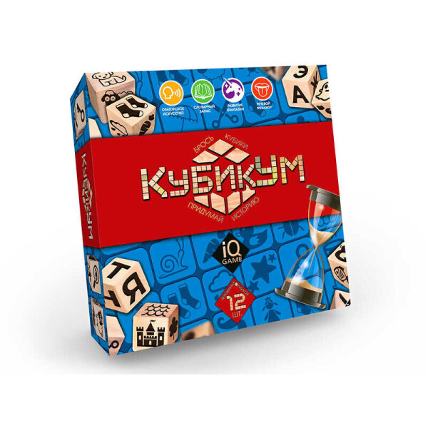 

Развлекательная игра "КубикУм"/Рус./G-KU-01 (6) "ДАНКО ТОЙС"