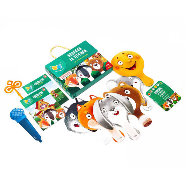 

Сказка-спектакль "Колобок. Теремок" VT 1804-22 (укр) (18) "Vladi Toys"