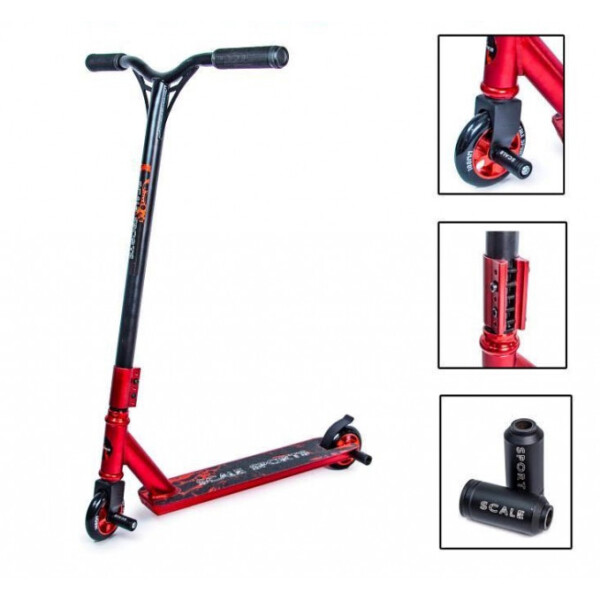 

Трюковый самокат Scale Sports STORM Красный