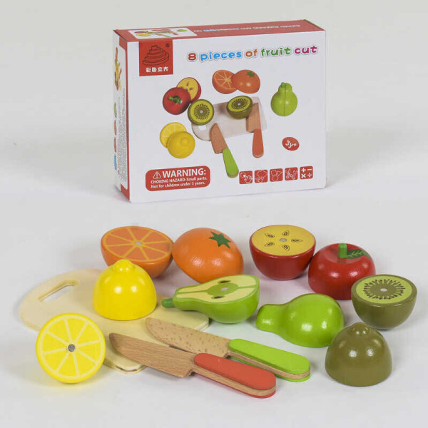 

Деревянная игра "Фрукты на магнитах" С 39275 (48) в коробке