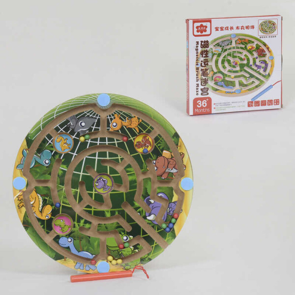 

Деревянная игра Лабиринт C 39994 (60) магнитный, в коробке