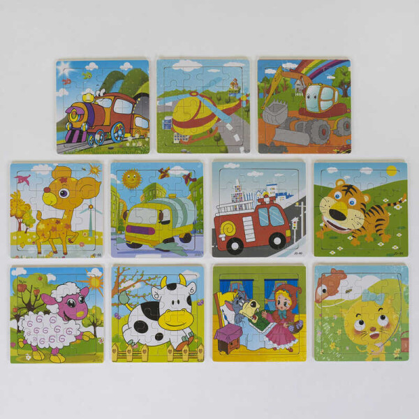 

Деревянная игра Пазлы С 37710 (500)