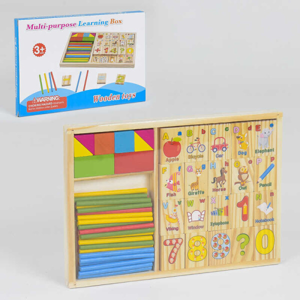 

Деревянная игра С 37656 (120) "Математика"