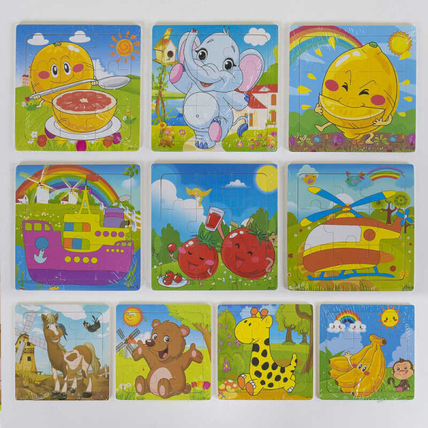 

Деревянная игра С 37709 (500) "Пазлы"