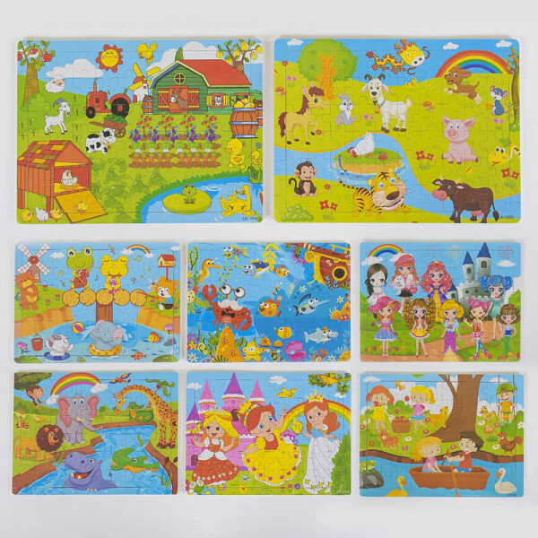

Деревянная игра С 37720 (200) "Пазлы"
