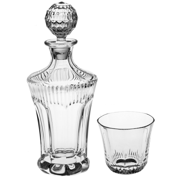 

Набор bohemia old fashion для виски 6+1 предметов прозрачный 3378
