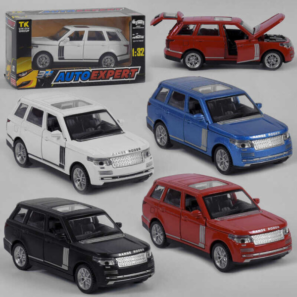 

Джип металлопластик LF - 49316 (72/2) "Auto Expert", 4 цвета, инерция, свет, звук, открываются двери, в коробке