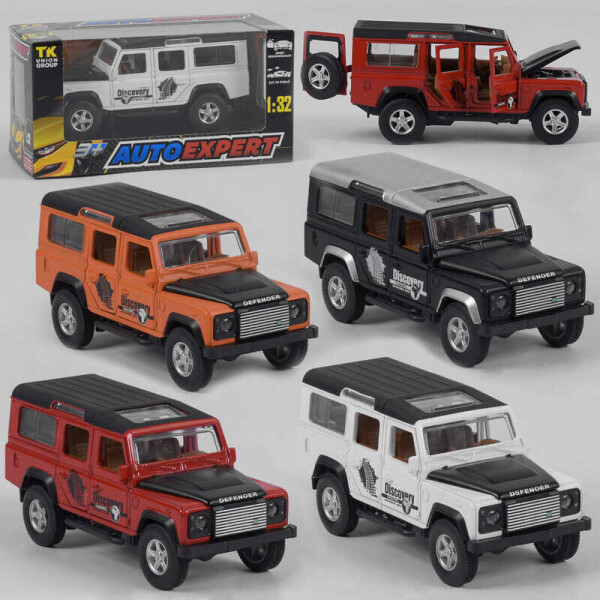 

Джип металлопластик LF - 60821 (72) "Auto Expert", 4 цвета, свет, звук, инерция, в коробке