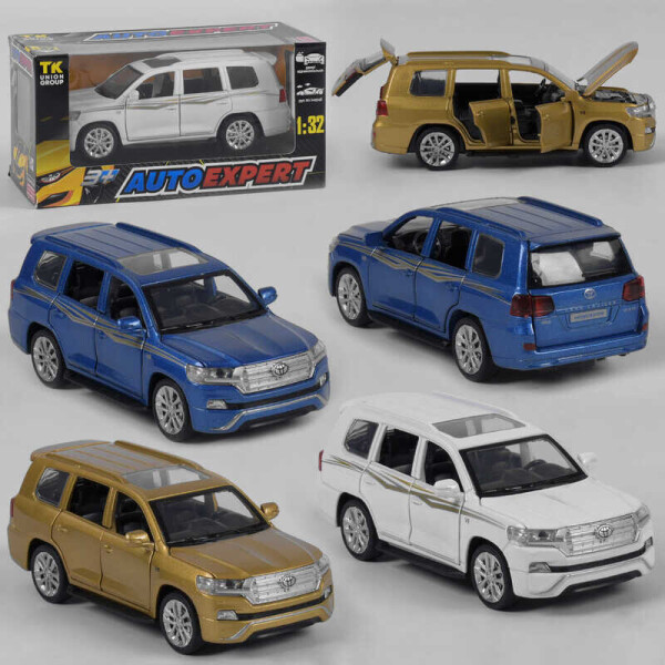 

Джип металлопластик LF - 68682 (72) "Auto Expert", 3 цвета, свет, звук, инерция, в коробке