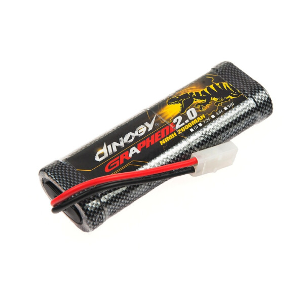 

Аккумулятор Dinogy NiMH 2600mAh 7.2V 25x46x130мм Tamiya