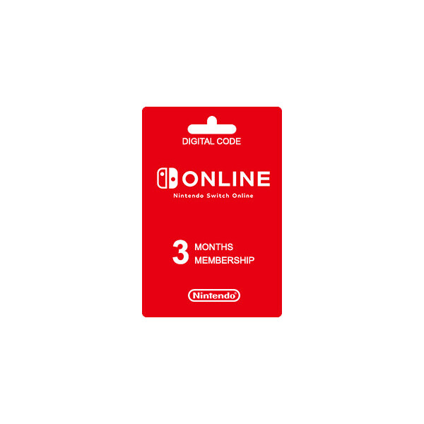 

Подписка Nintendo Switch Online Gift Card 3 месяцев, (US-регион)