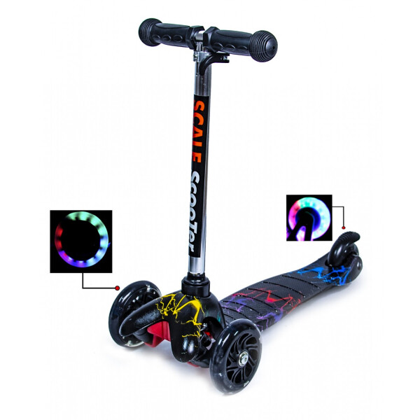 

Детский самокат Scooter Micro Mini с рисунком Молния