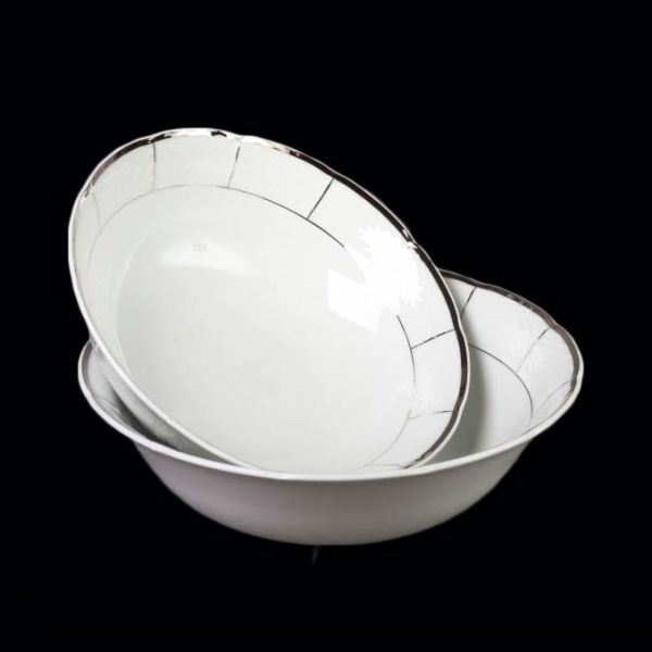 

Салатник thun menuet / 7224800 (обводка платина) круглые 13см 6 предметов 00000003337