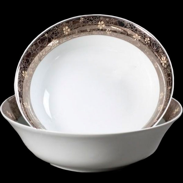 

Салатник thun opal / 8411200 (кофе) круглые 13см 6 предметов 00000001644