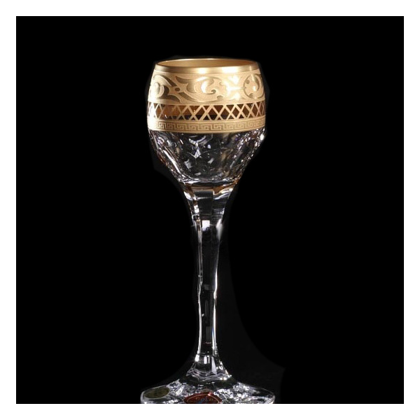 

Рюмка bohemia classic golden lines для водки 105мл 6 предметов прозрачный 4211