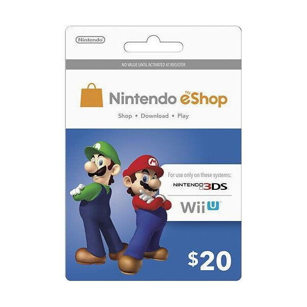 

Nintendo eShop Card $20 (USA)