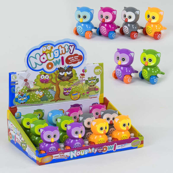 

Игра Заводная "Сова" 668 (30) /ЦЕНА ЗА БЛОК/ 12шт в блоке