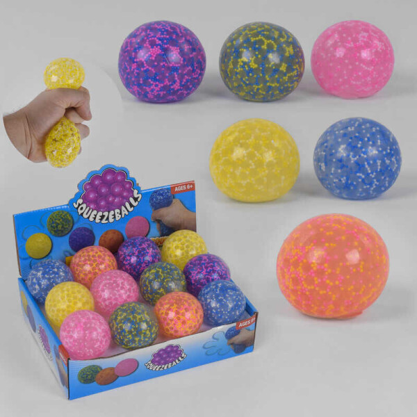 

Игра-антистресс В 34306 (12) ЦЕНА ЗА 12 ШТУК В блоке, d = 6 см