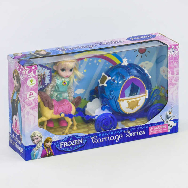 

Карета DN 843 FZ-1 (48/2) с куклой, свет, звук, в коробке