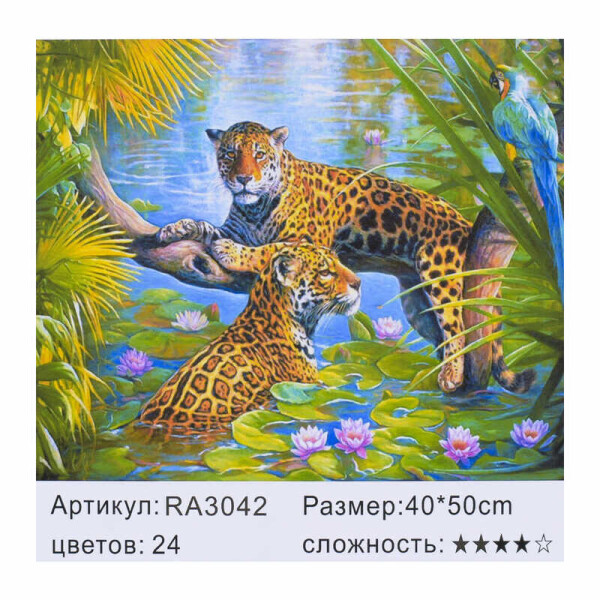 

Картина по номерам RA 3042 (30) 40х50см
