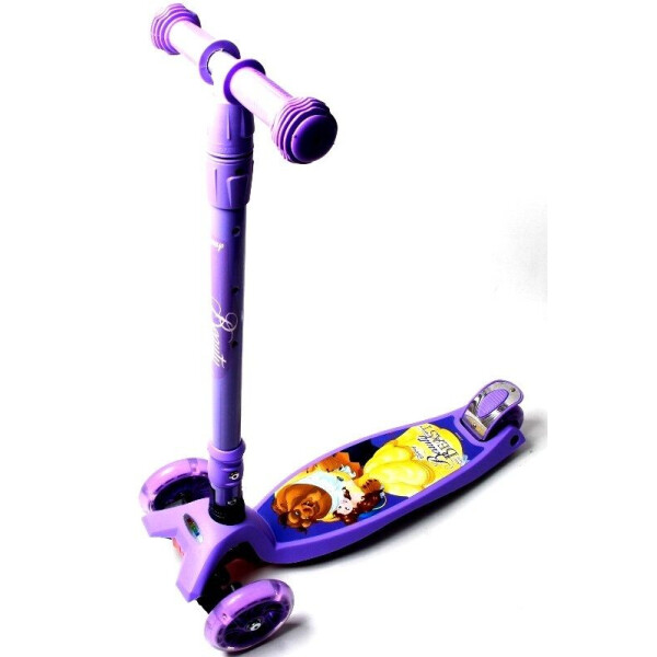 

Самокат Scooter Maxi с наклоном руля и складной ручкой Disney Beauty Beast