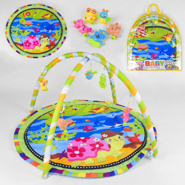 

Коврик игровой 814 (30) 5 подвесок, в сумке