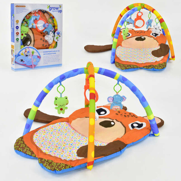 

Коврик игровой D 117 (12) 5 подвесок, звук, свет, в коробке