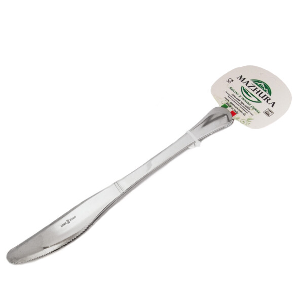 

Нож mazhura boston 18/c столовые 20.5см металический mz112-2