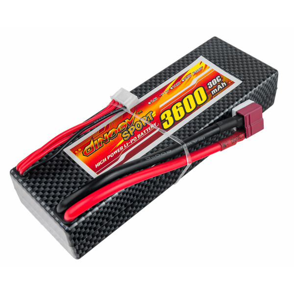 

Аккумулятор Dinogy Li-Pol 3600mAh 11.1V 3S 30C Hardcase 25x46x138мм T-Plug