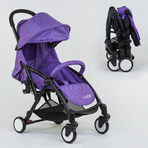 

Коляска прогулочная детская W 2277 "JOY" (1) футкавер, съемный бампер
