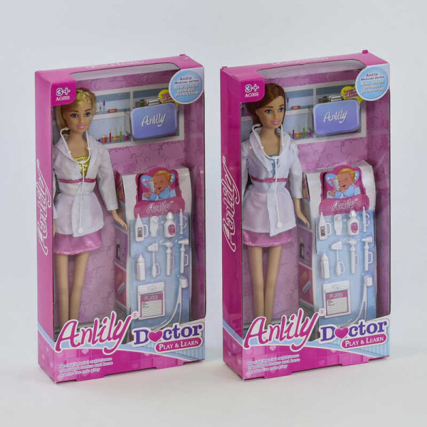 

Кукла Anlily 99062 Доктор (72) с аксессуарами, 2 вида, в коробке