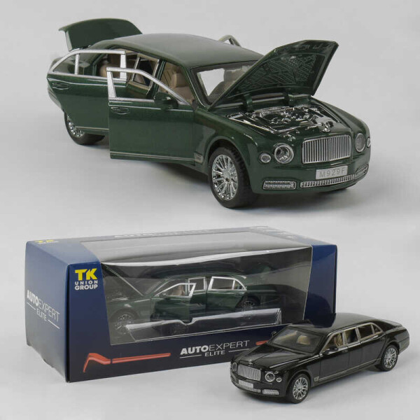 

Машина металлическая EL 3902 (36) "Auto Expert", 2 цвета, свет, звук, открываются двери, в коробке