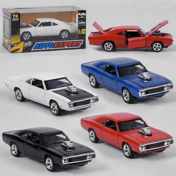 

Машина металлопластик LF - 11230 (72/2) "Auto Expert", 4 вида, инерция, свет, звук, открываются двери, в коробке